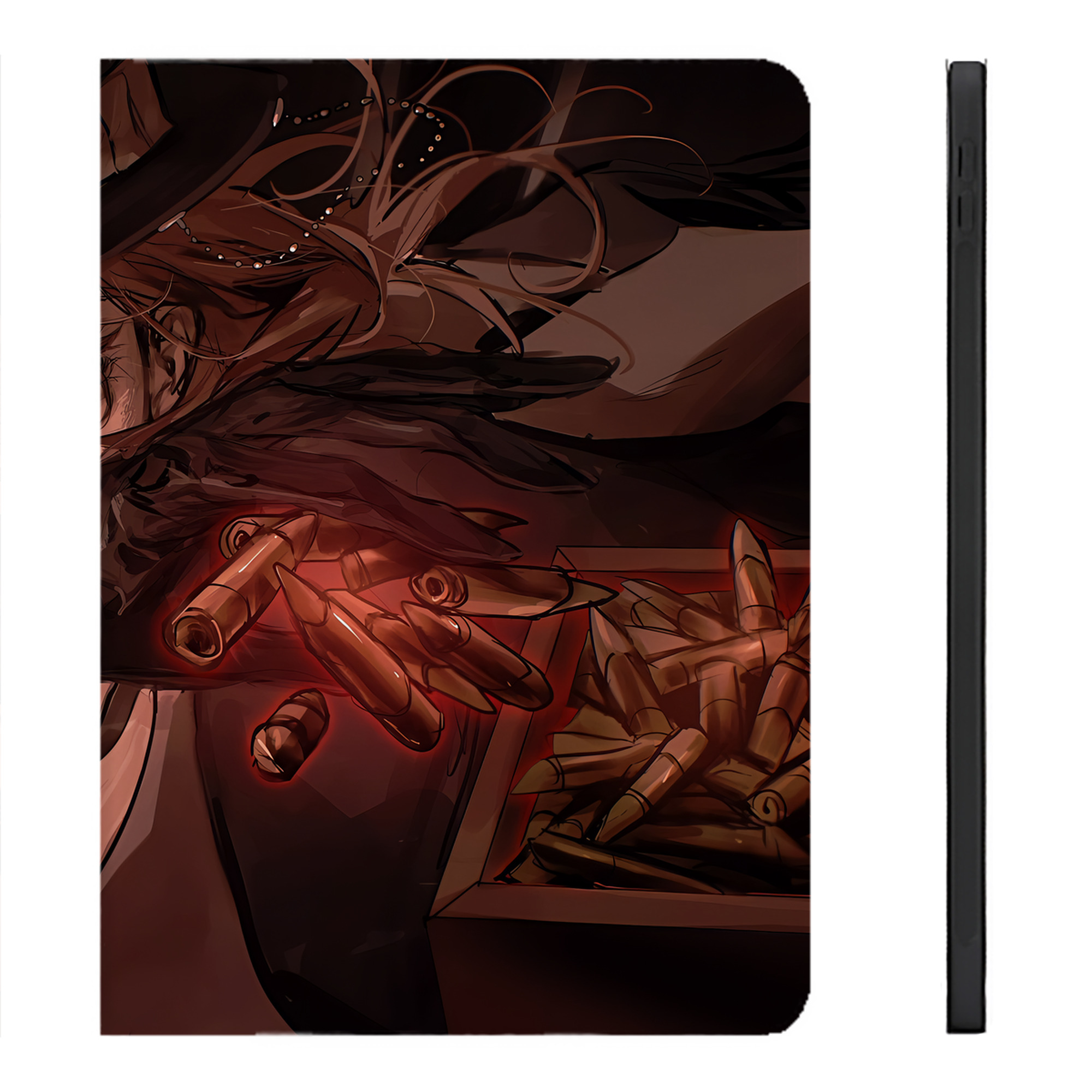 （画像用） 文豪ストレイドッグス Bungo Stray Dogs IPadケース ペンホルダー付き ブックスタイルデザイン